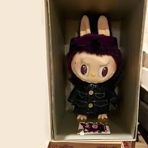 Most expensive Labubu x Pronounce Wings of Fantasy plush doll inside its box packaging