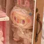 Mokoko Wake Up Series large plush doll inside original box packaging