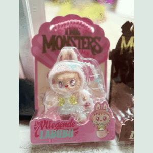 The Monsters De Vliegende Mokoko mermaid in its plastic packaging in box
