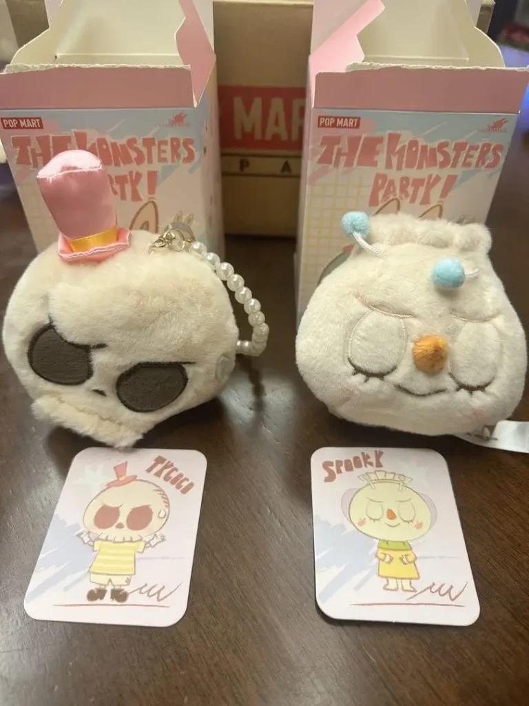 Labubu boyfriend Tycoco in Monsters Party Series Reversible Plush with Spooky