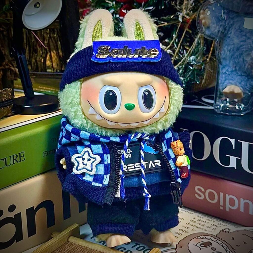 labubu clothing blue casual