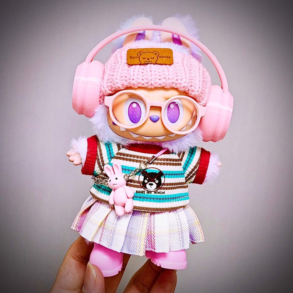 labubu clothing nerdy girl sweater