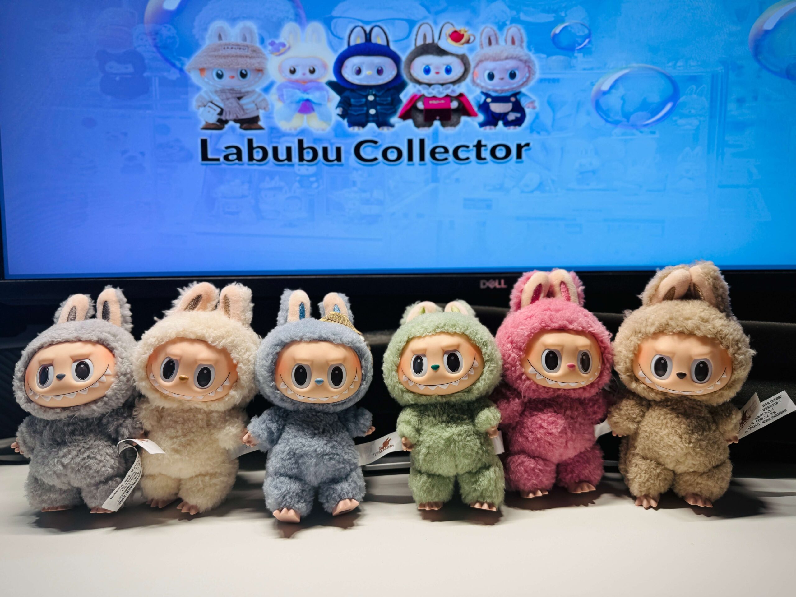 Labubu Macaron Set names