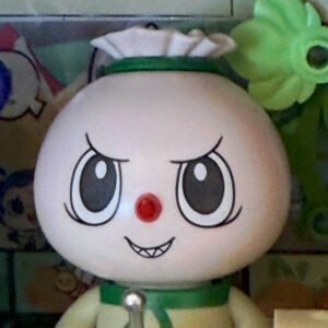 closeup of figurine of Spooky from the Monsters