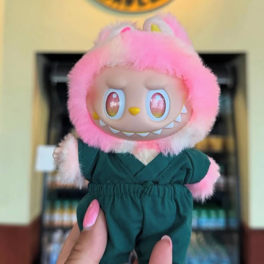 loyalty labubu clothes scrub suit