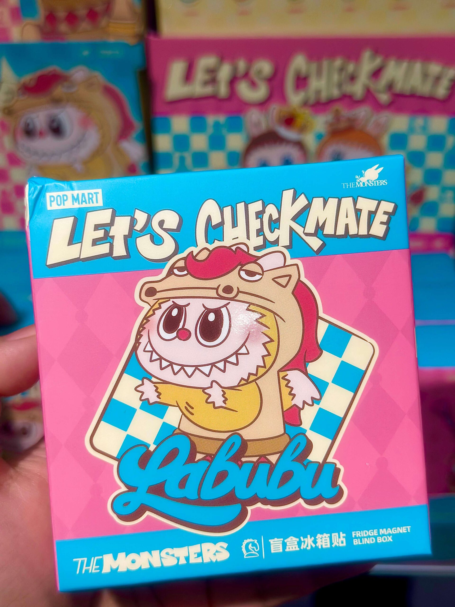 popmart philippines moa the monsters lets checkmate fridge magnet blind box