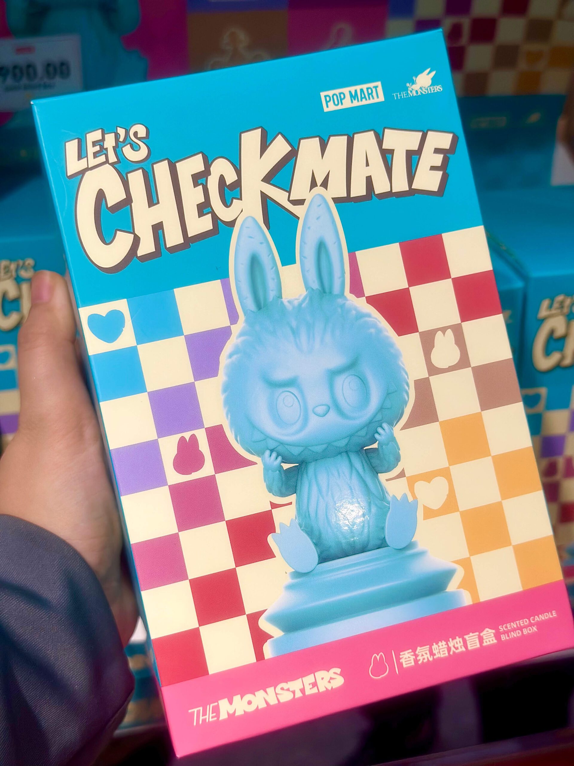 popmart philippines moa the monsters lets checkmate scented candle blind box