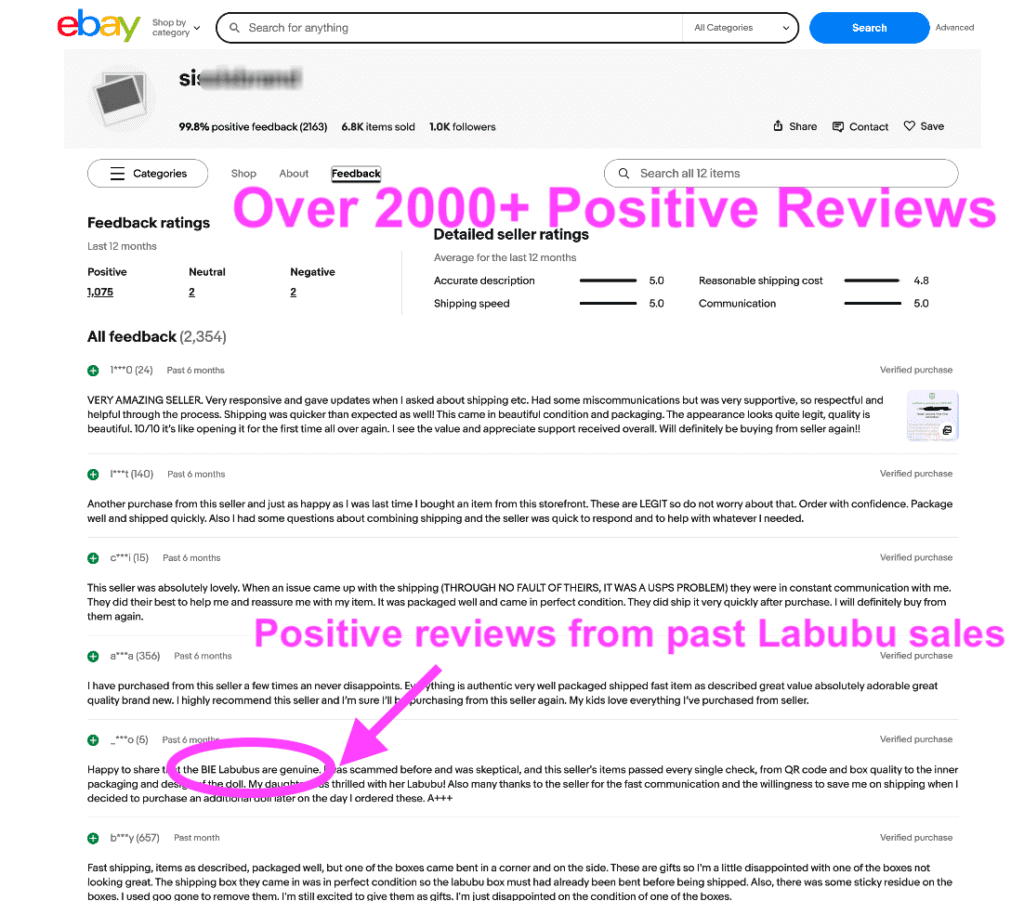 how to buy mini labubu pin for love I Imagination on ebay.  Example of good seller w 2000+ positive reviews