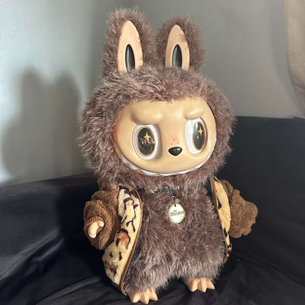 labubu zimomo clothing brown jacket