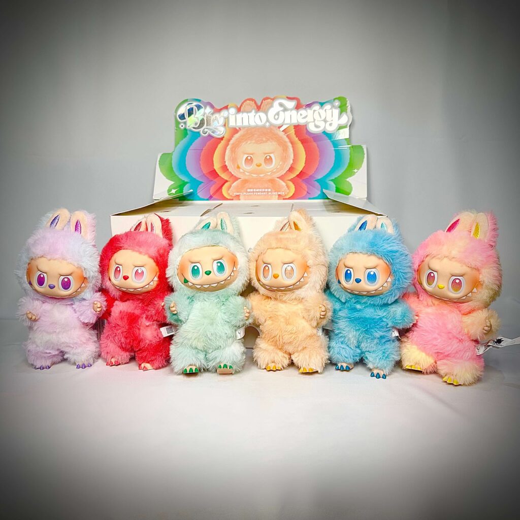 labubu big into energy group photo