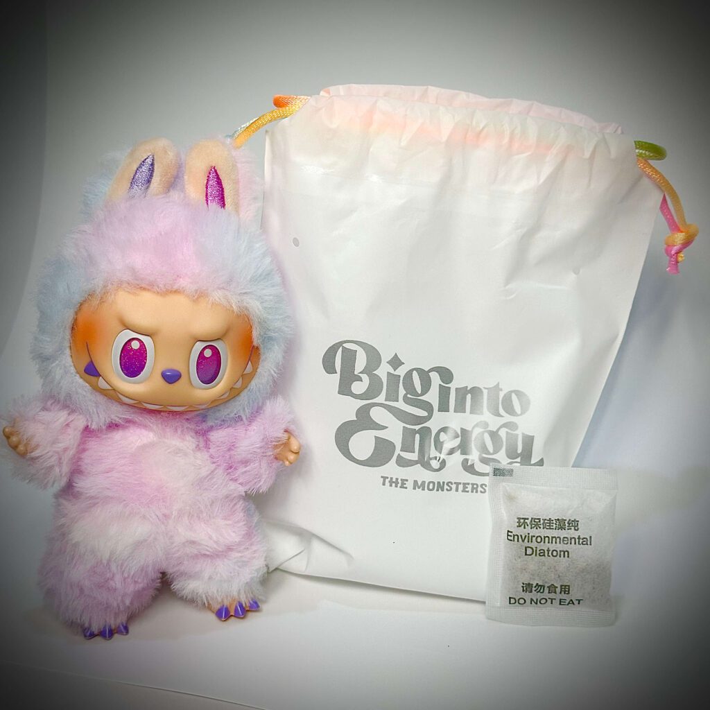 labubu big into energy luck pouch