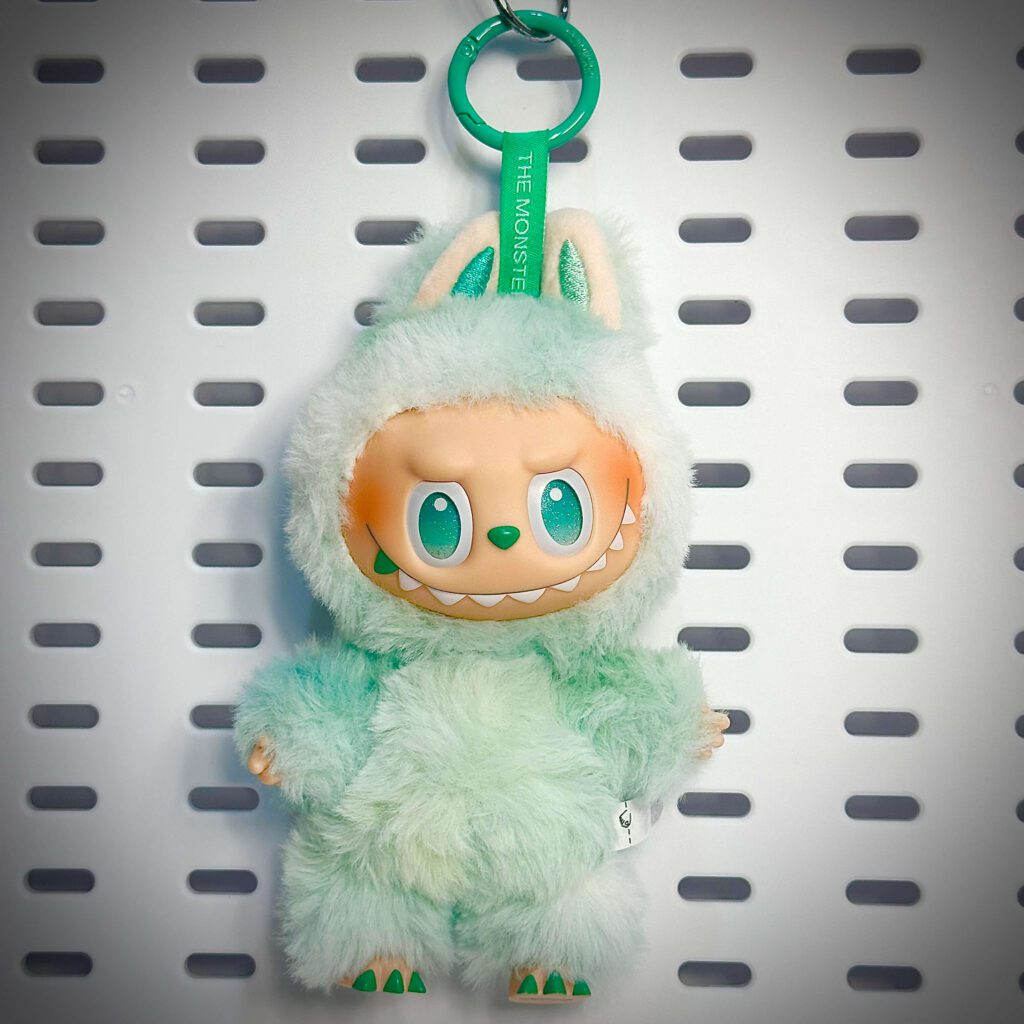 labubu big into energy serenity lanyard