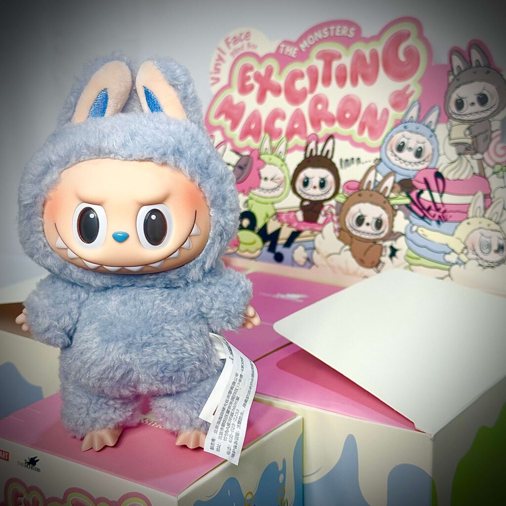 labubu exciting macaron sea salt coconut boxes backdrop