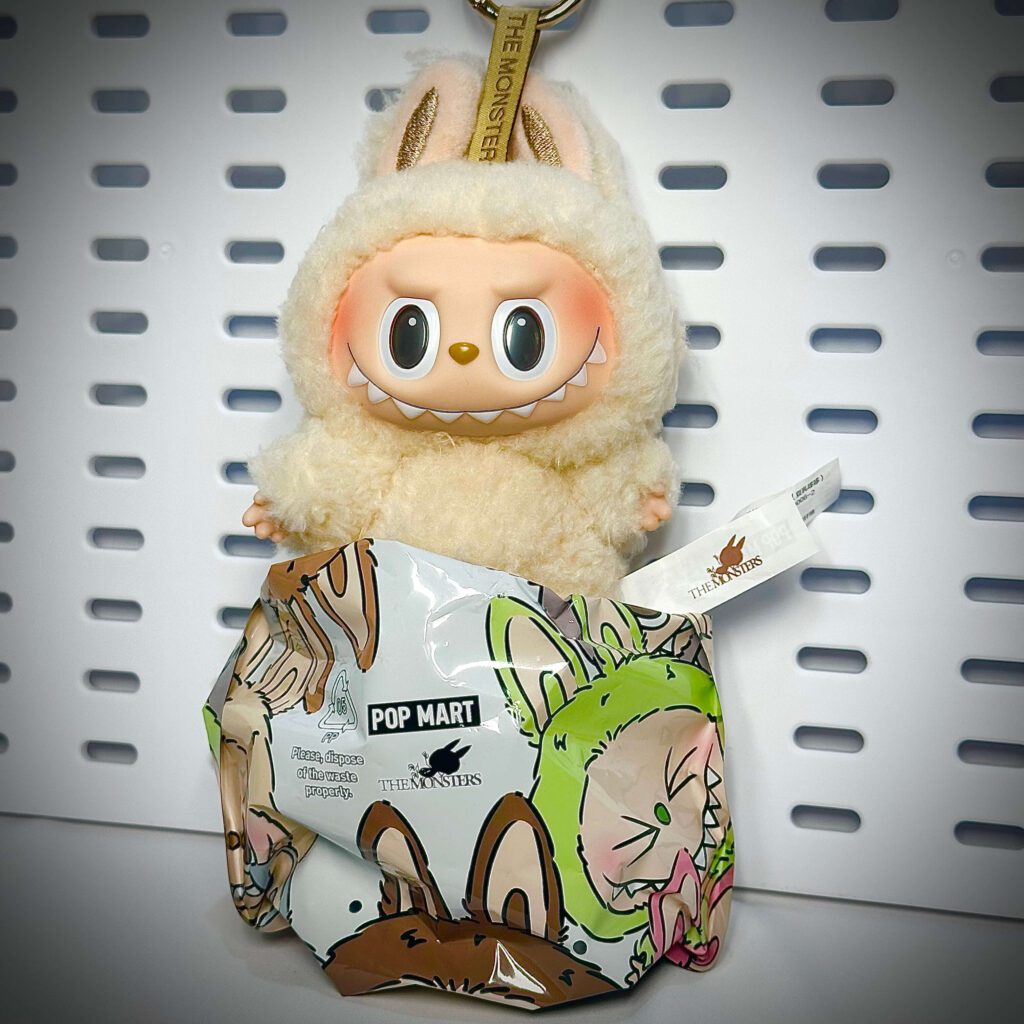 labubu exciting macaron soymilk inside pouch