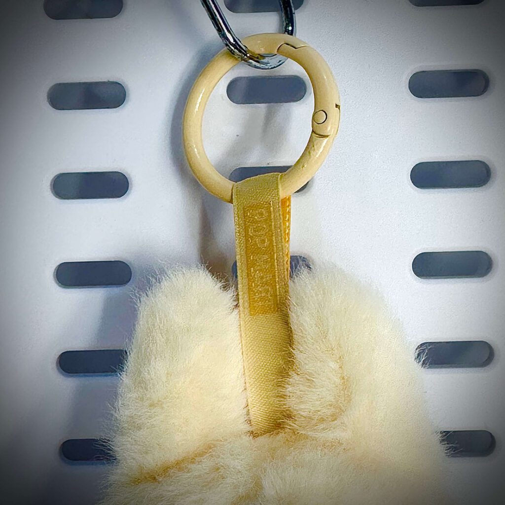 labubu have a seat sisi lanyard back