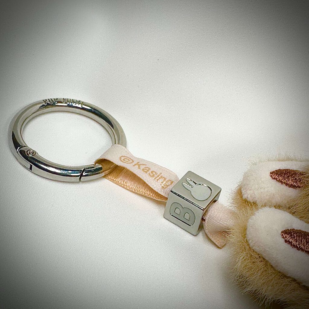 mini labubu pin for love b lanyard color