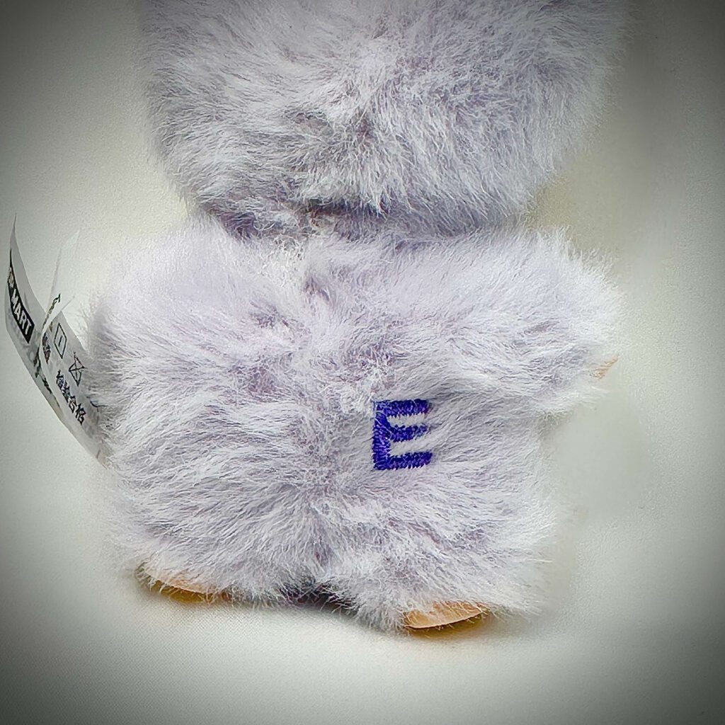 mini labubu pin for love e  equality embroidered back