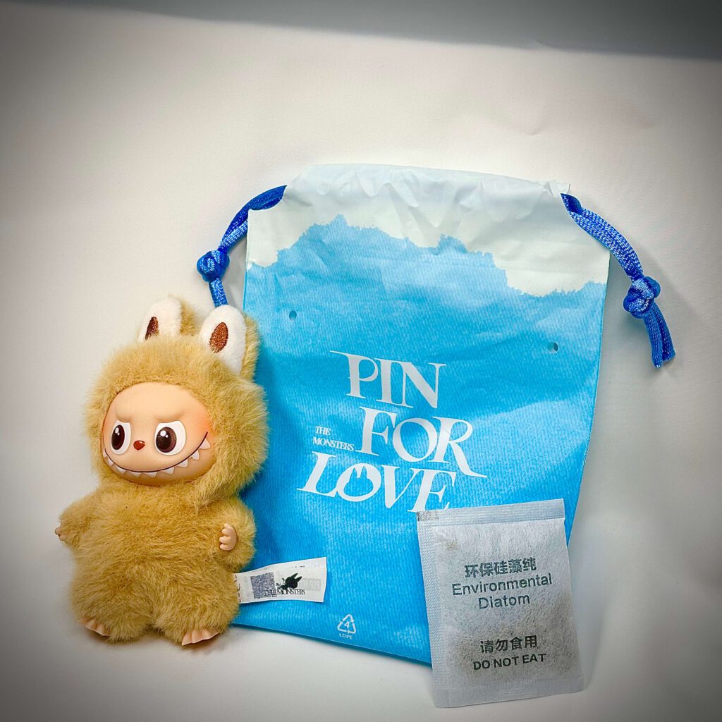 mini labubu pin for love s pouch