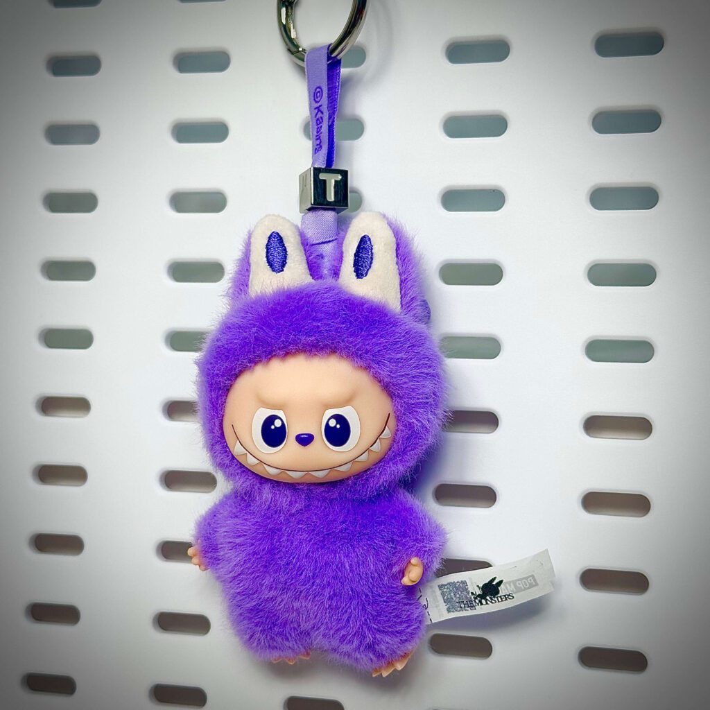 mini labubu pin for love t lanyard