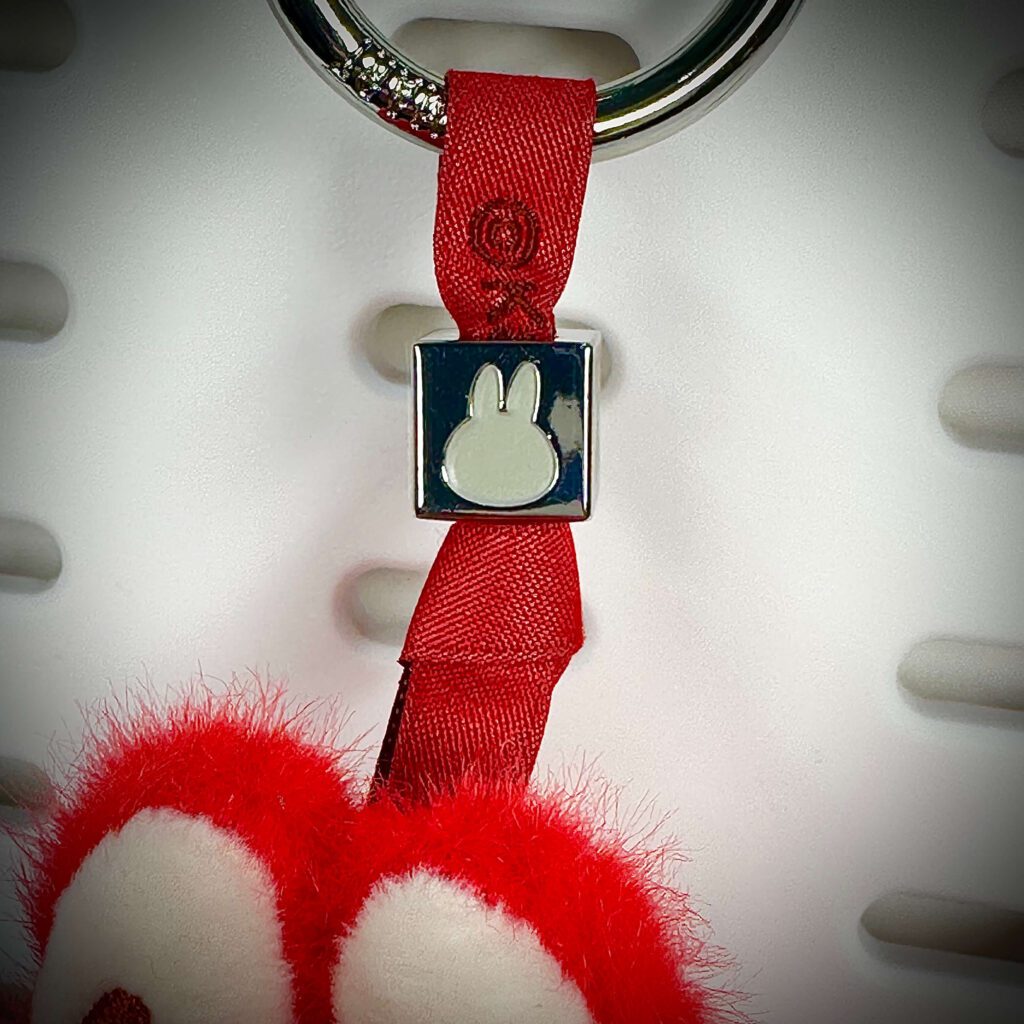mini labubu pin for love x nugget the monsters icon