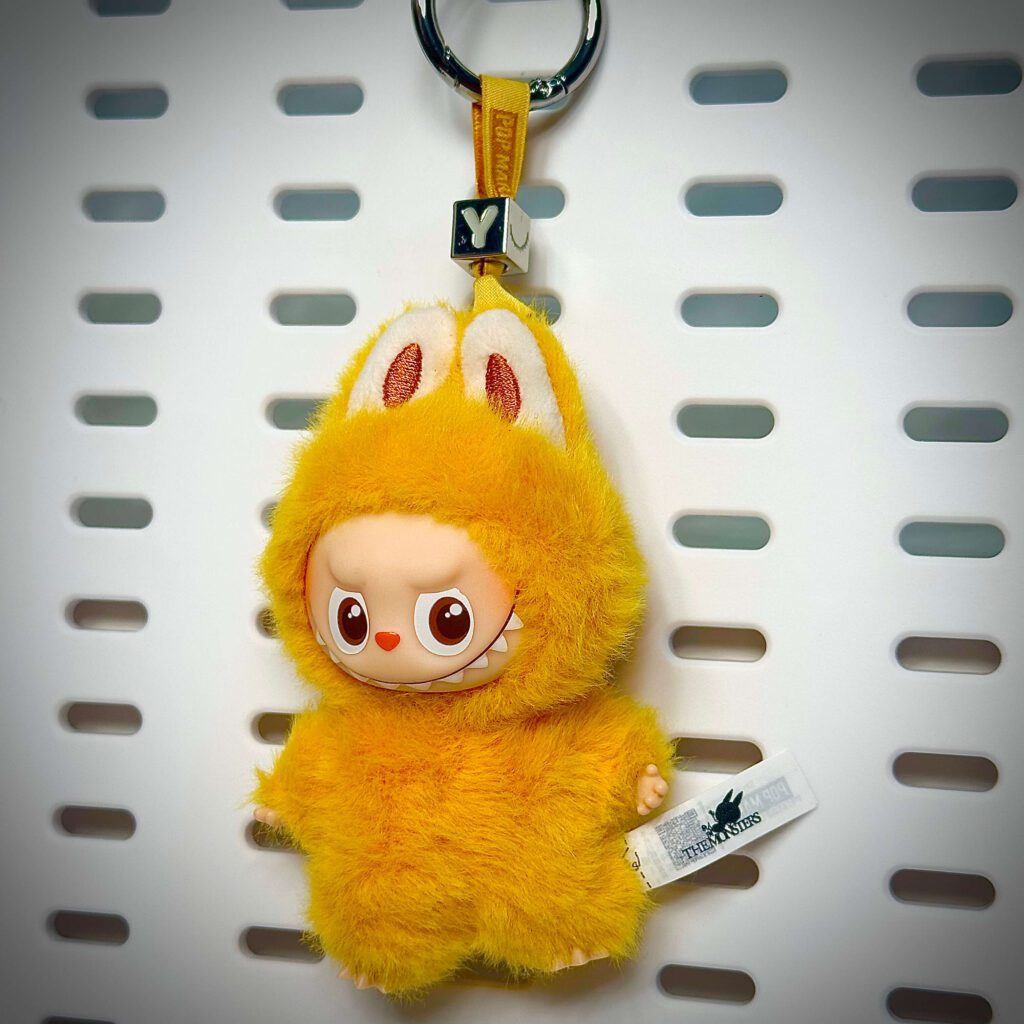 mini labubu pin for love y lanyard