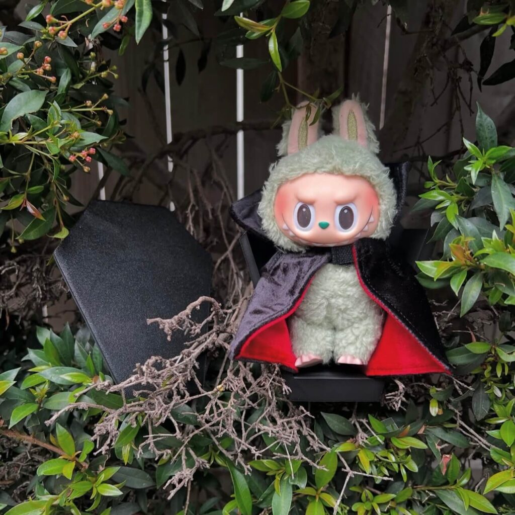 labubu green grape dracula halloween costume