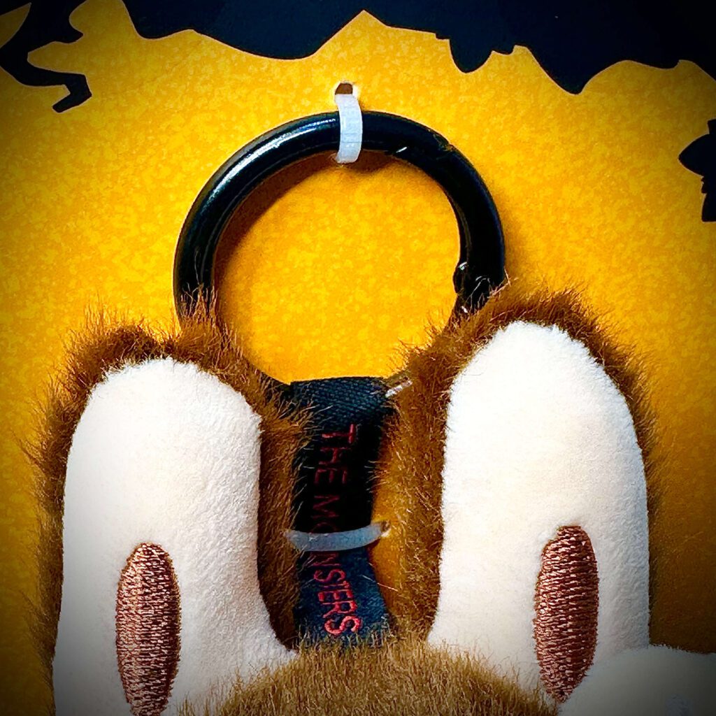 labubu halloween pumpkin lanyard cable tie