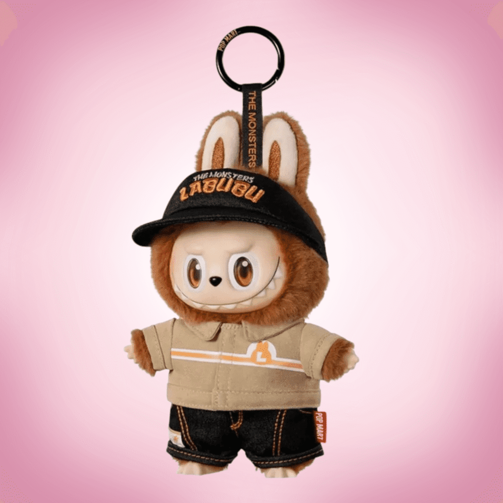 labubu wacky mart pink background
